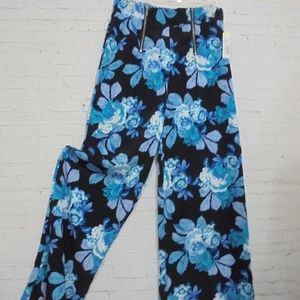 Metaphor Printed Palazzo Soft Pants Sz M